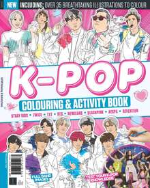 K-Pop Colouring & Activity Book