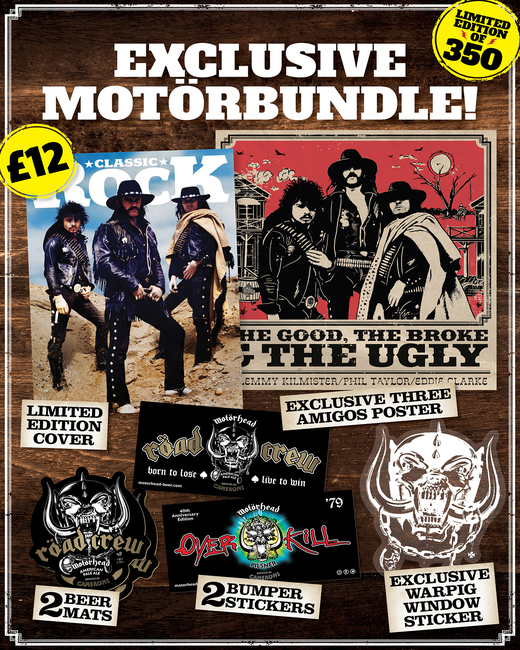 Classic Rock 280 Motorhead Ace of Spades Bundle