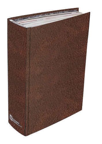 Brown Magazine Binder